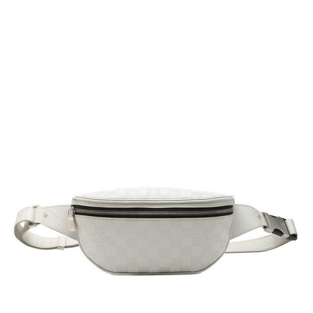 Louis Vuitton Damier Infini Bumbag Leather Belt Bag White